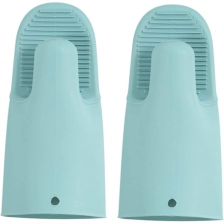 1 pari lämmönkestäviä puuvillaisia keittiökäsineitä kotitalouskäyttöön, grillaamiseen ja leivontaan