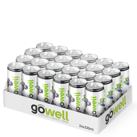 24 x GoWell Functional Drink 24 x 33 cl