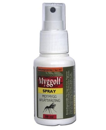 Myggolf Myggspray 50ml Grønn