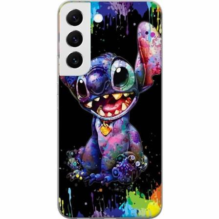 Samsung Galaxy S22+ 5g Genomskinligt Skal Lilo And Stitch