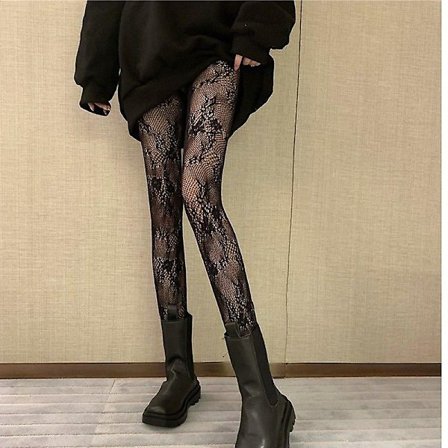 Kvinnors spets silkesstrumpor Strumpbyxor Tunna Personliga Mångsidiga Sockor