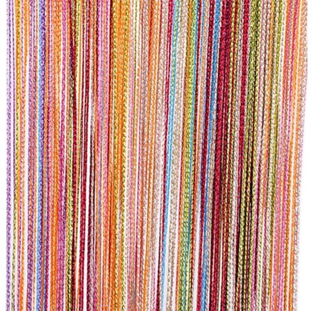 7 farger dør tau dusk gardin romdeler gardin søt stripet dusk