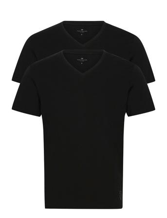 Double Pack T-shirts Short-sleeved Svart Tom Tailor