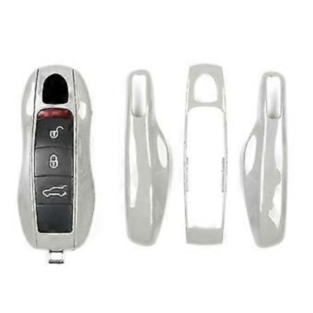 Nyckelfodral Skal för Porsche 718 911 Panamera Cayenne Macan Boxster Cayman Fjärrkontroll Fodral (Äldre Version)