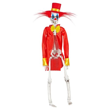 Skelettclown Dekoration