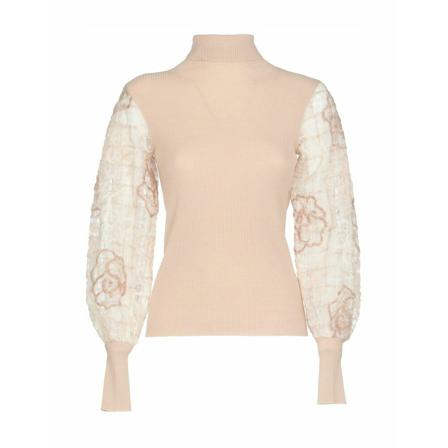D.Exterior Turtlenecks beige, Dam Polotröjor, Dam, Storlek: M