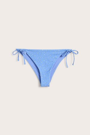 Kappahl | Majtki od bikini, w kwiaty | Niebieski