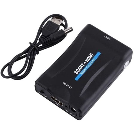 SCART - HDMI-muunnin Scart - HDMI-muunninadapteri 1080P