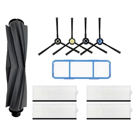 SSRA1 Robotti-imurin rulla Silikoniharja Sivuharja HEPA-suodatin Varaosat Tarvikkeet