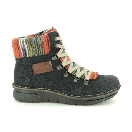 Rieker, Ankle Boots Zwart, Dames, Maat:36 EU