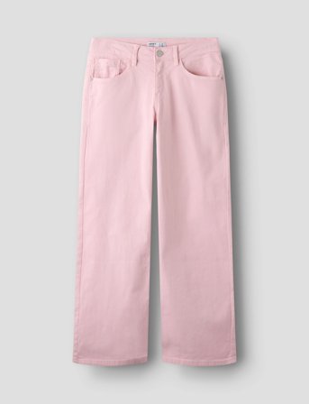 name it Nkfrose Wide Twi Pant 1115-Tp Noos - Pink - 140