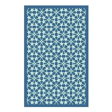 Återanvändbara silkesstensilschabloner Silkscreen-mesh-screen-tryck för DIY-örhängen