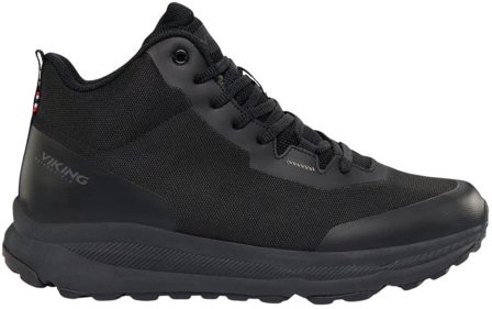 Viking Men Stride Mid Waterproof Black