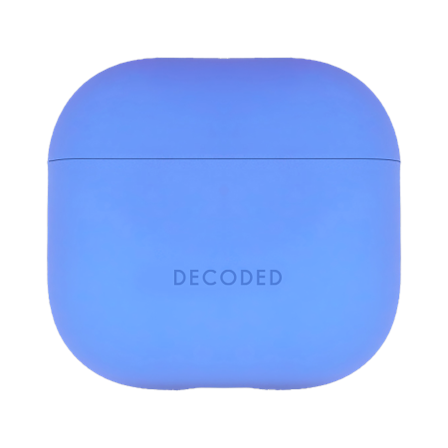 Decoded Aircase i silikone til AirPods 4 - Blå