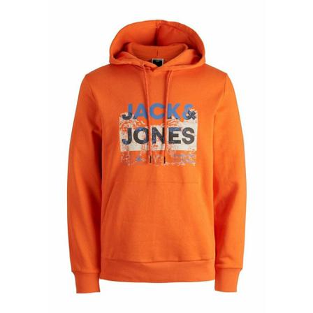 Jack & Jones, Sweatshirts Pomarańczowy, Mężczyzna, Rozmiar: 2XL