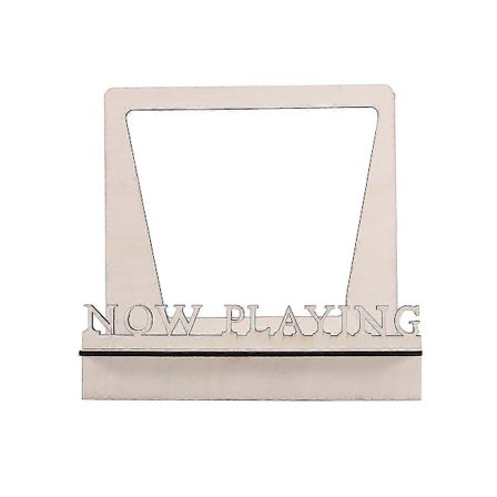 Now Playing vinyylilevyjen teline, 3D retro -pidike vinyylilevyille, puinen levyteline, vinyylilahjaidea, levysoittimen lisätarvikkeet