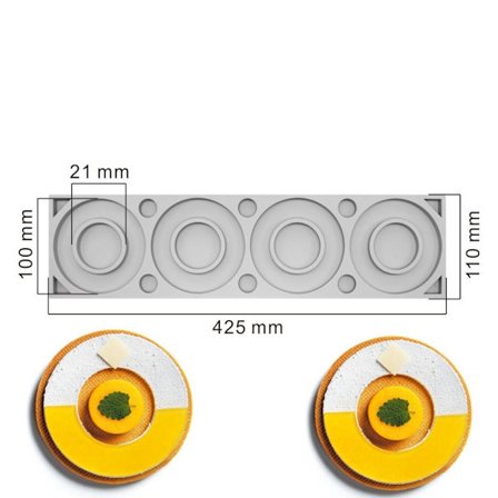 Trekant Rund Spiraltråd 04 04