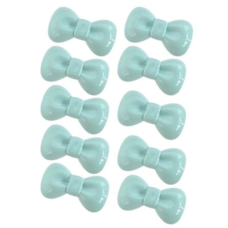 10 stk. Hårklemmer Hestehale Hårnål BLÅ