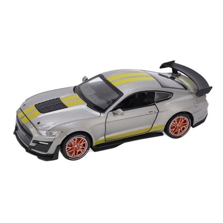 Simulaatiomalli Auto 1:32 Seoslejevetimetalli Vetoauto Äänellä ja Valolla 3-vuotiaille ja sitä vanhemmille lapsille Harmaa