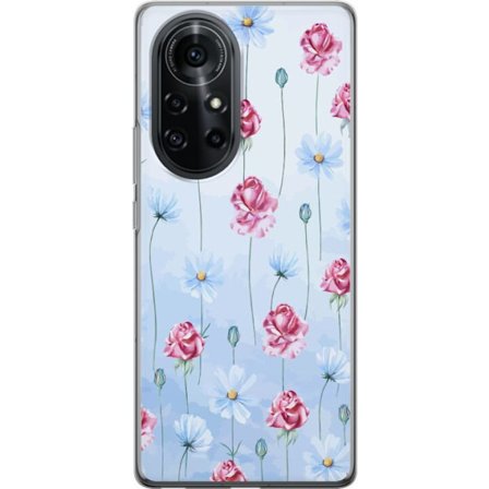 Kompatibelt Mobildeksel til Huawei nova 8 Pro Petal Reverie Sky Blue