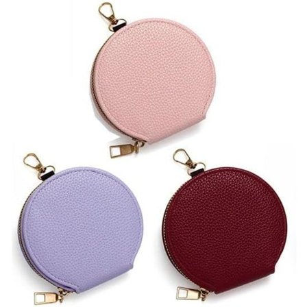 3 stk Mini Lommebok Smykkeholder Nøkkelring Allsidig Reise Ring Sport Bærbar Smykke Keeper Ring Smykkeholder C