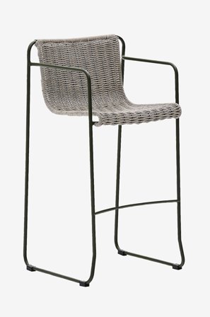 Kave Home - Jakkara - maurina 2-pack - Vihreä - Jakkarat - - Homeroom