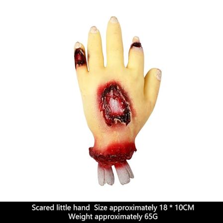 Afskårne Hænder Halloween Zombie Hånd Afskåret Arm Rekvisitter Brudt B A7