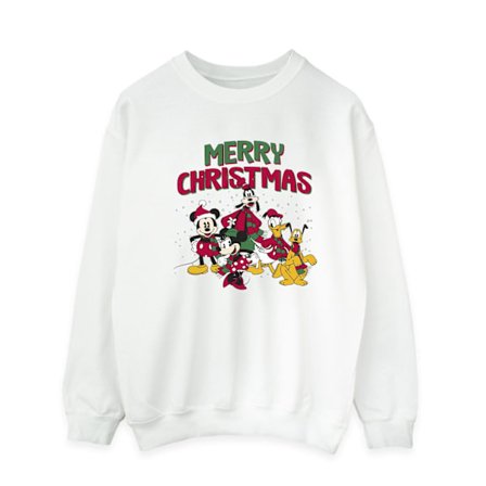 Disney Herr Mickey Mouse God Jul Karaktärer Sweatshirt