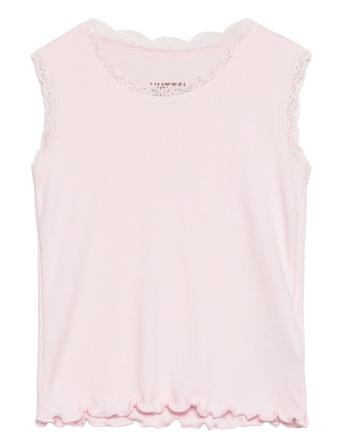 Tank Top Rib Pink Huttelihut