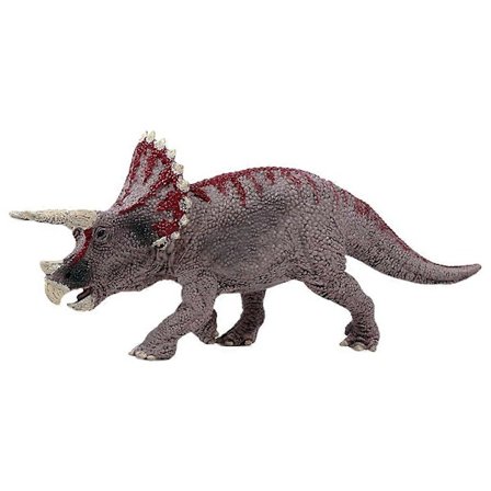 19 cm / 7,5 tuuman realistinen mallifiguuri Triceratops-leluhahmot Boutique-kokoelmat Koulutuslelu Lelu-setti Lasten hauska lahja [D]