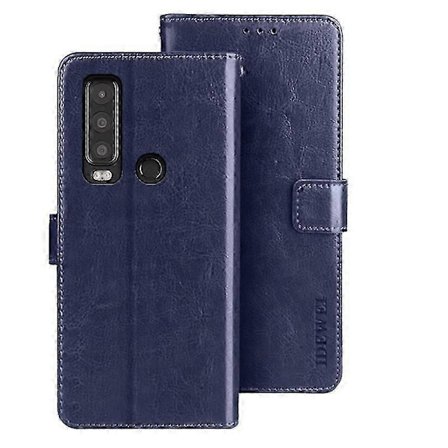 Idewei Flip-deksel i Crazy Horse-lær til Cat S75 5G, telefonlommebok