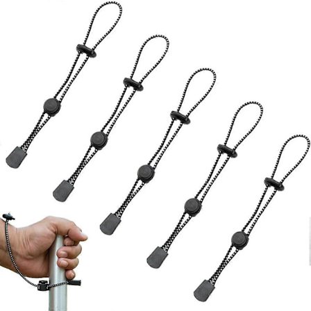 5-pakning ryggsekk tau spenner, ryggsekk, gåstavholder, gåing