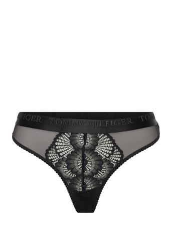 Thong Stringit Alusvaatteet Musta Tommy Hilfiger