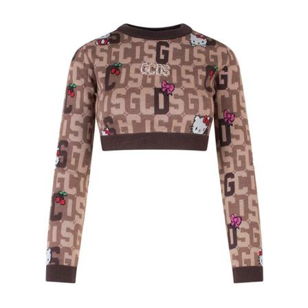 Gcds Sweater Brun, Dame