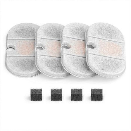 Ersättningsfilter för kattvattenfontän för PETLIBRO Capsule Pet Water Fountain 71oz/2.1L Pet Water D