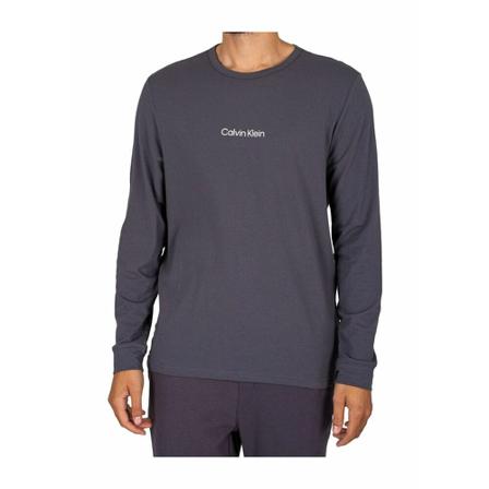Calvin Klein Long Sleeve Tops Grå, Herre