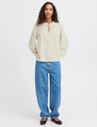 ICHI Iheona Ls - Cream - 40