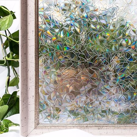 Dhrs Cottoncolors Ikkunakalvon Kotimainen Koristeellinen Liimaamaton 3d Staattinen Koristeellinen Ikkunalasitarra 60 X 200cm