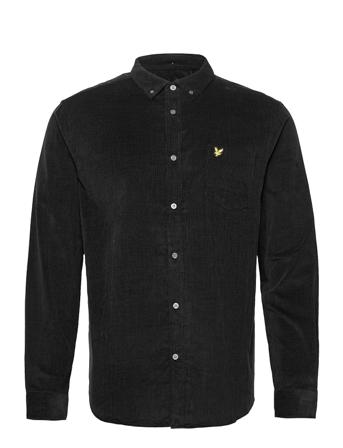 Needle Cord Shirt Black Lyle & Scott