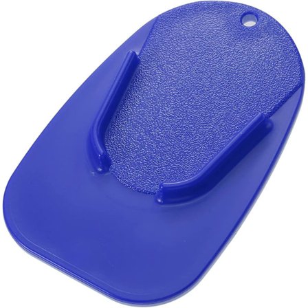 Motorsykkel Støttefotpute Anti-Skli Matt Fotstøtte Støttepute Blå 1stk