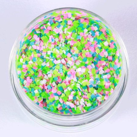 Kynsien glitter - Mix - Pixel - 8ml - Glitter