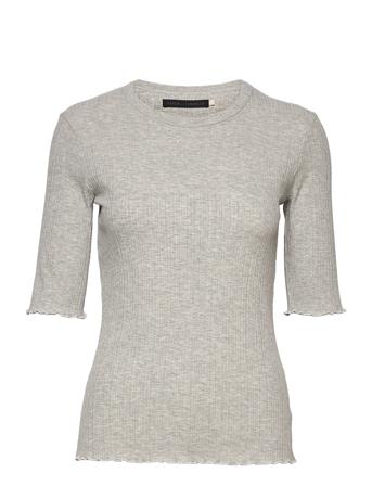 Candacekb Ck Ss T-shirts & Tops Short-sleeved Grå Karen By Simonsen