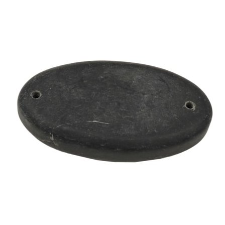 Massageverktyg Sten - Oval 2 Hål