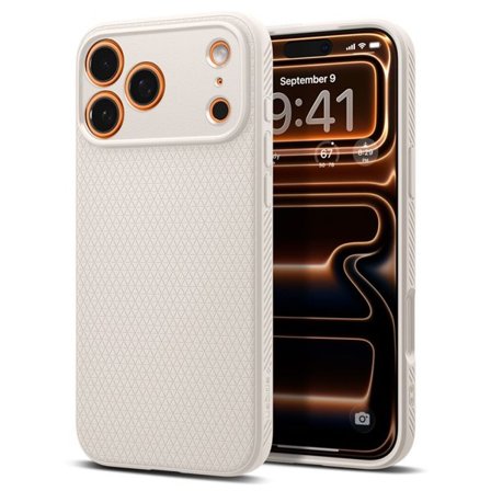 Spigen Liquid Air-etui for iPhone 17 Pro - titan