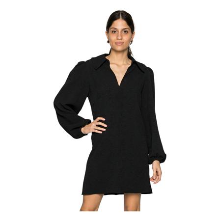 Samsøe Samsøe, Midi Dress Zwart, Dames, Maat:M