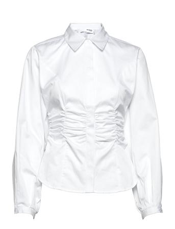 Slf Irmina Ls Shirt B White Selected Femme