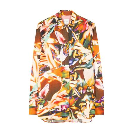 Paul Smith Shirts Orange, Dame Skjorter