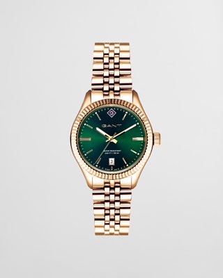 GANT - Sussex 34mm dameklokke ivy green