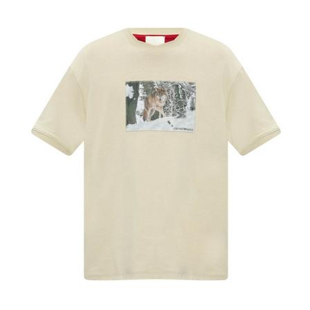 Emporio Armani Reversible T-shirt inbo, Herre T-shirts