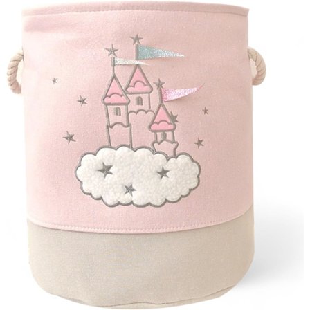 Leksakskorg Barnens Tvättkorg Leksakskorg Rum Inredning, Smutskläder Korg för Barn, Katter, Hundar, Rum Organisatör.